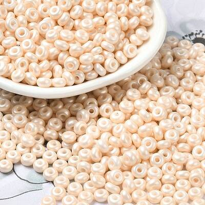 Baking Paint Luster Glass Seed Beads