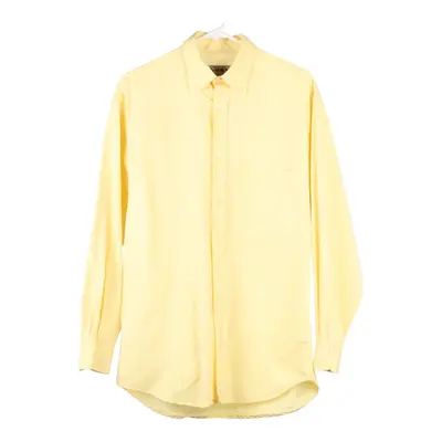 Lory Shirt - Small Yellow Cotton