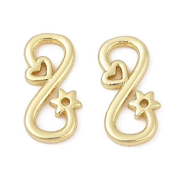 Brass S-Hook Clasps
