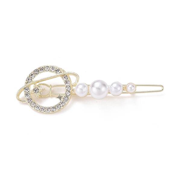 Alloy Crystal Rhinestone Hair Barrettes