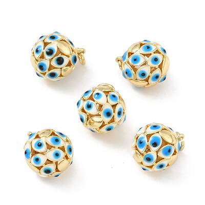Brass Enamel Charms