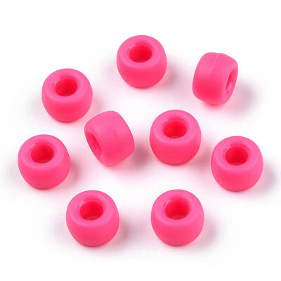 Opaque Plastic Beads