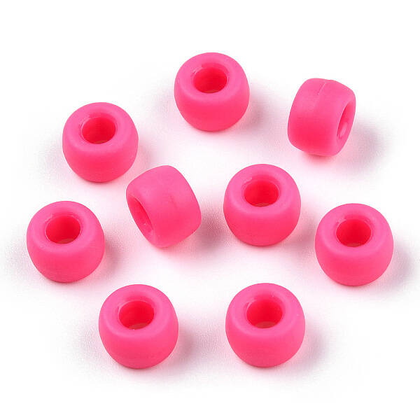 Opaque Plastic Beads