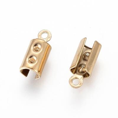 Ion Plating(IP) 304 Stainless Steel Cord Ends