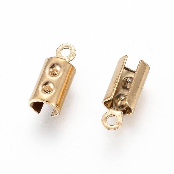 Ion Plating(IP) 304 Stainless Steel Cord Ends