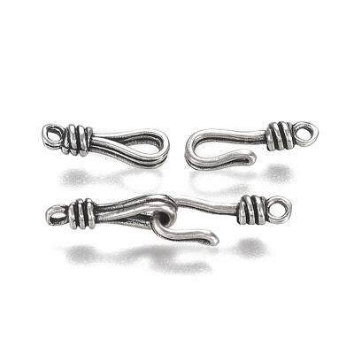 Brass Hook and Eye Clasps