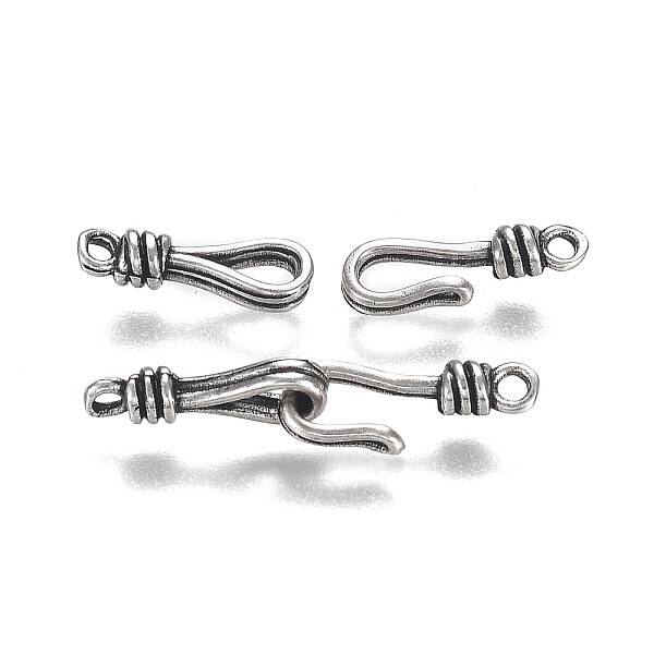 Brass Hook and Eye Clasps