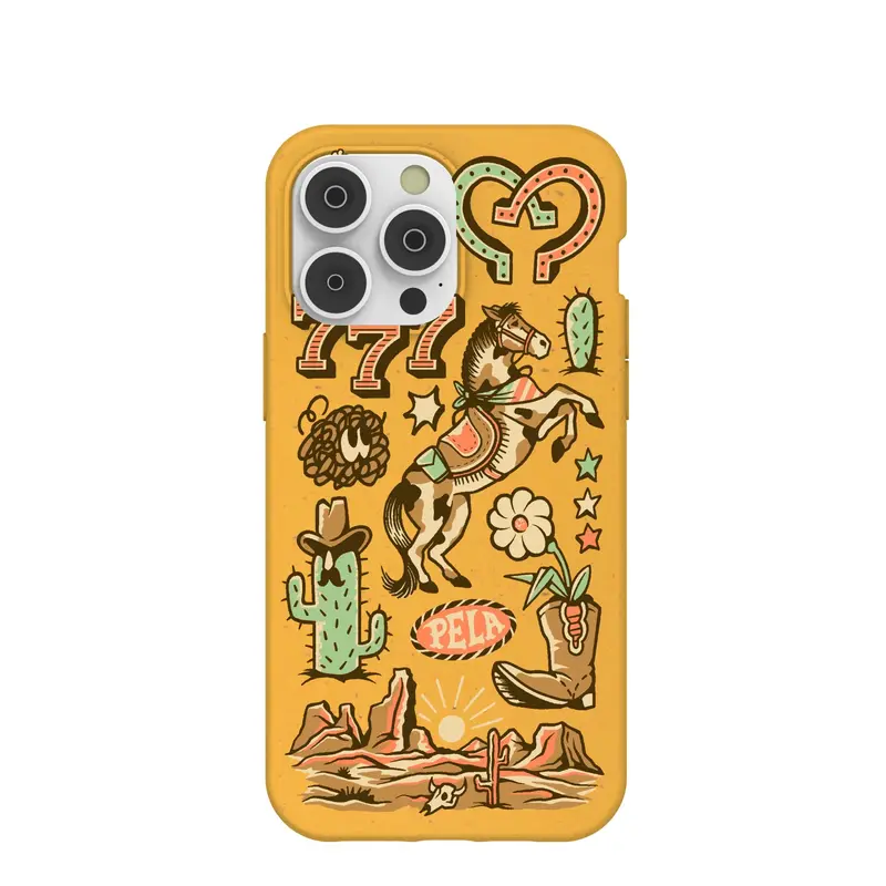 Honey Miller West iPhone 14 Pro Max Case