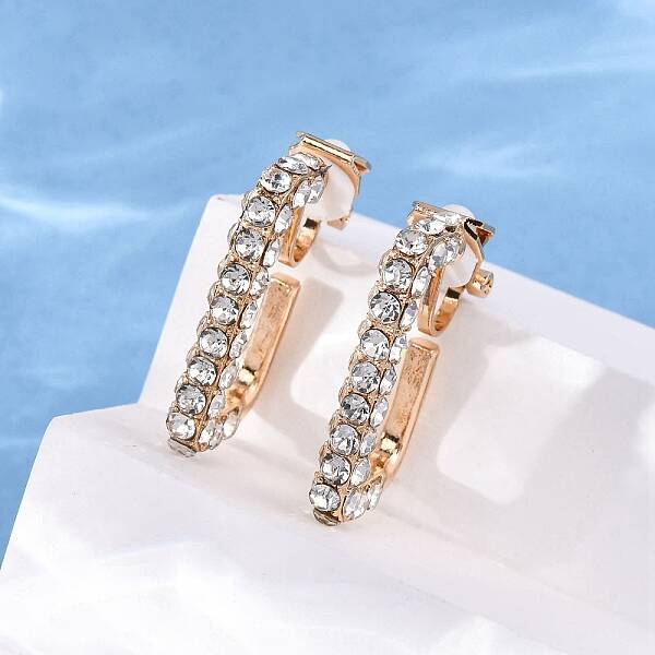 Alloy Silicone Clip-on Earrings