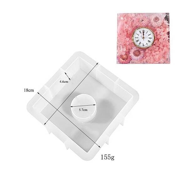 DIY Silicone Clock Display Decoration Molds