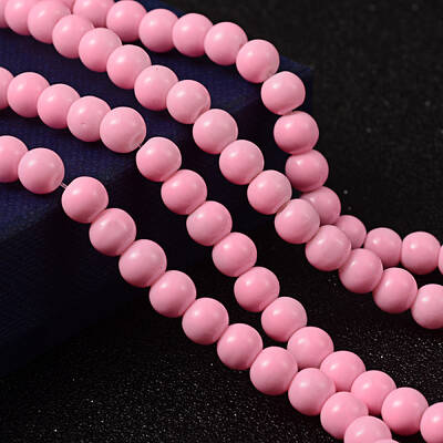 Painted Glass Bead Strands