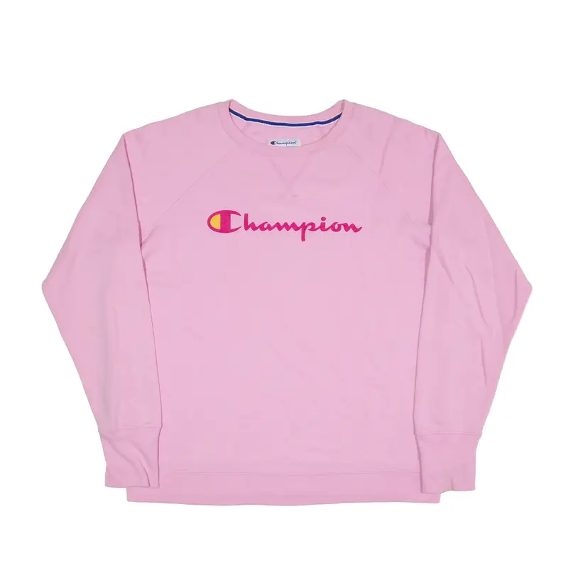 CHAMPION Sweatshirt Pink Womens XL