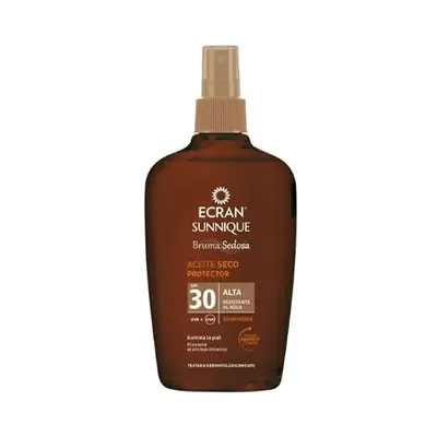 Ecran Sunnique Silky Mist Olio secco protettivo Spf30 100ml