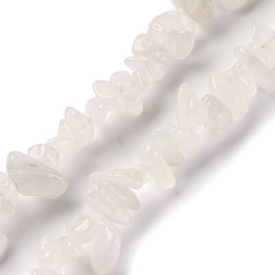 Natural White Jade Beads Strands