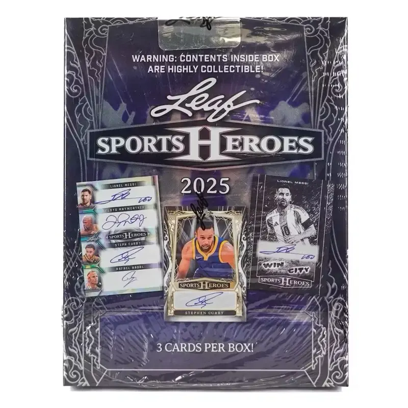 2025 Sports Hero’s Hobby Box Serial Break - Leaf Sports Cards