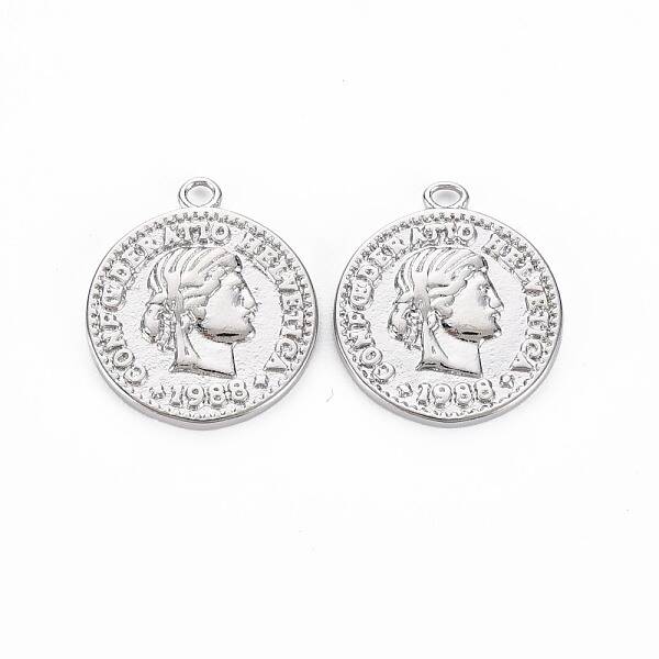 Brass Coin Charms