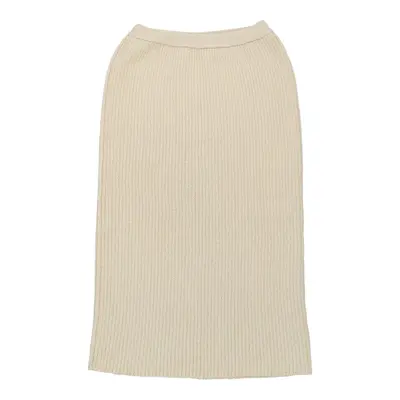 Onyx Maxi Cord Skirt - 30W UK 10 Beige Cotton