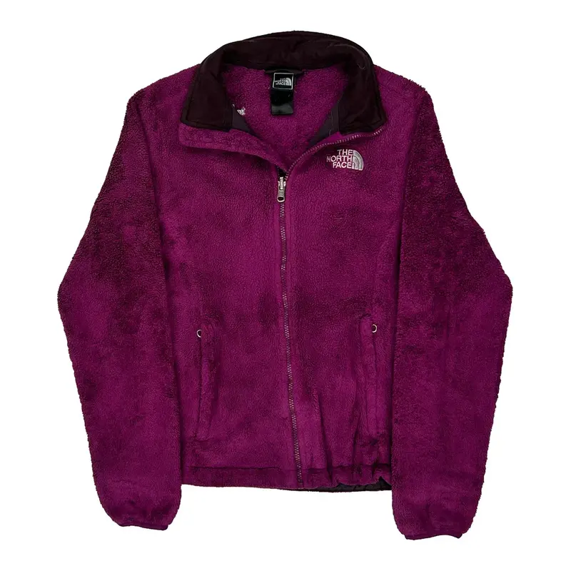 The North Face Fleece Jacket - Small Purple Polyester