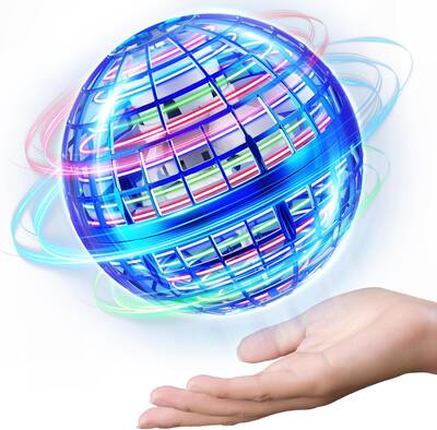Flying Orb Ball Toy, Cosmic Globe Boomerang Hover Ball Galactic Fidget Spinner, Hand Drone Orbit, Cool Toys Gift for Boy