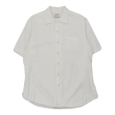 Cotton Belt Short Sleeve Shirt - XL White Cotton