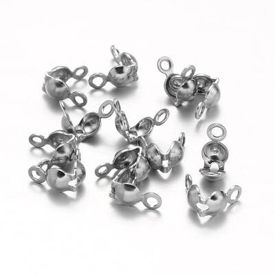 Tarnish Resistant 304 Stainless Steel Bead Tips