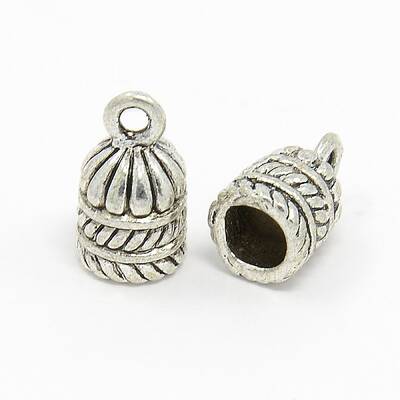 Tibetan Silver Cord Ends