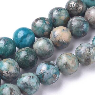 Natural African Pyrite Beads Strands