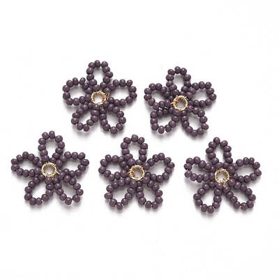 Glass Seed Beads Pendants