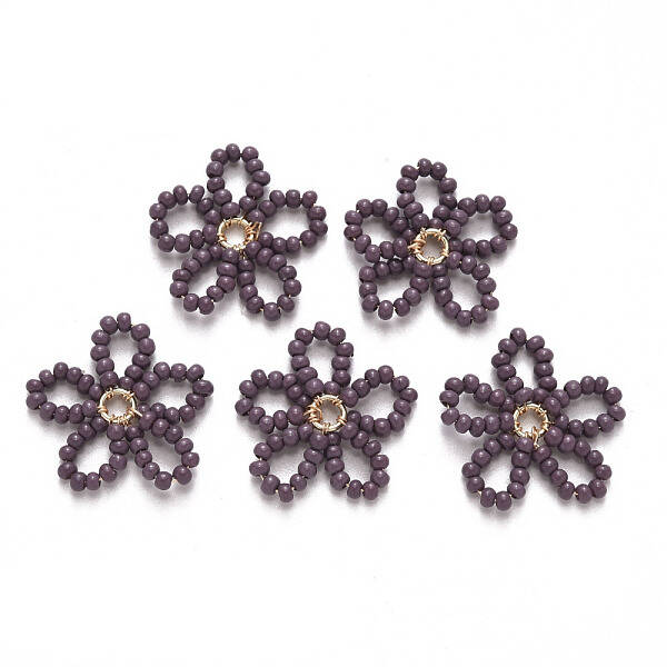 Glass Seed Beads Pendants