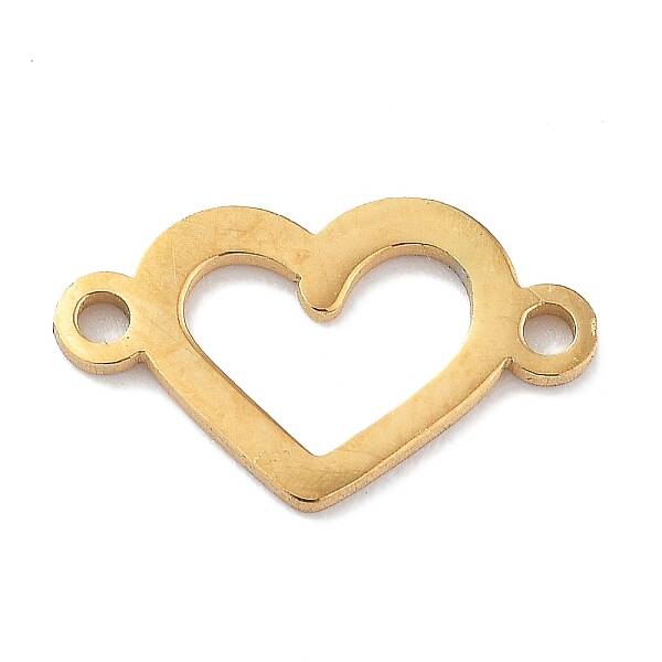 304 Stainless Steel Hollow Connector Charms