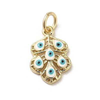 Brass Enamel Pendants