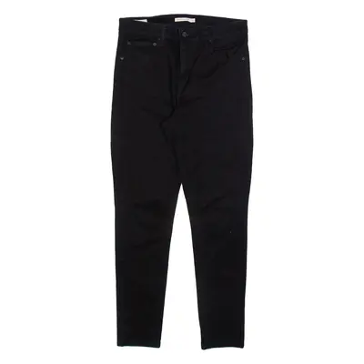 LEVI'S 721 Big E Womens Jeans Black Slim Skinny W31 L30