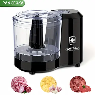 US Plug Charging Electric Vegetable Chopper, 1/2 Counts Mini Food Processor, Convenient Food Chopper for Cutting, Dicing, Cho...