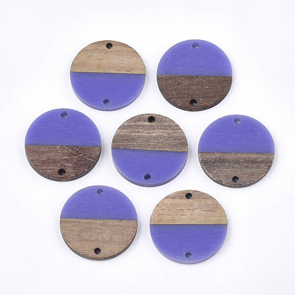 Resin & Walnut Wood Links connectors
