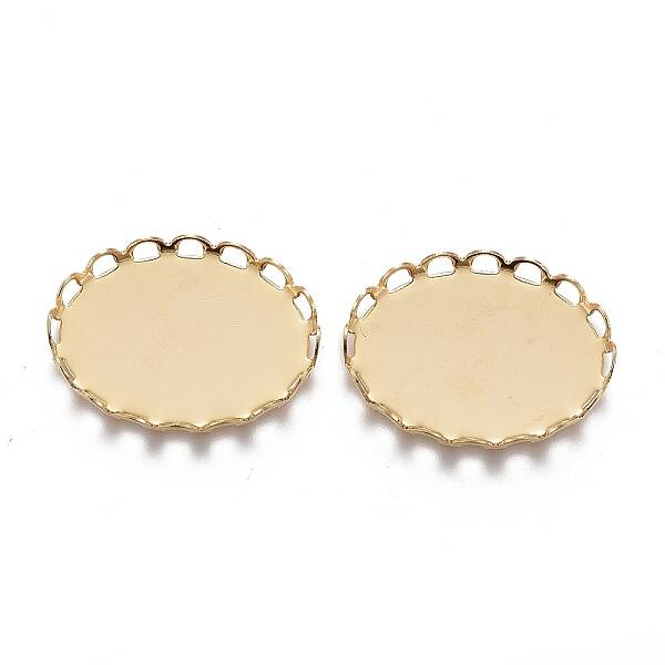 304 Stainless Steel Cabochon Settings