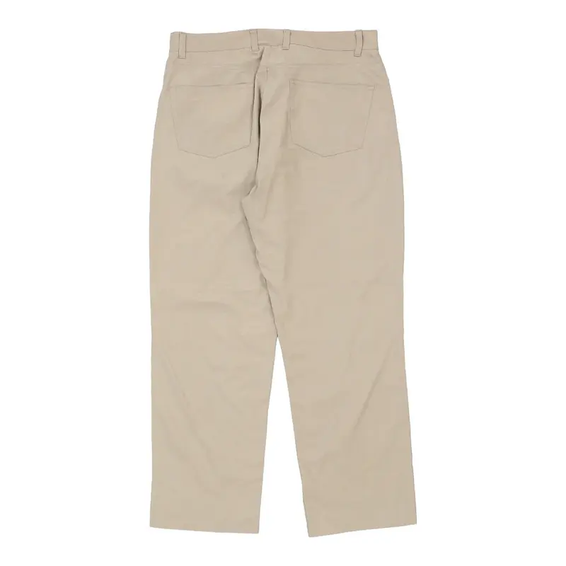 1St American Jeans - 32W 29L Beige Cotton