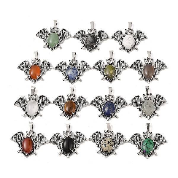Natural Mixed Stone Pendants
