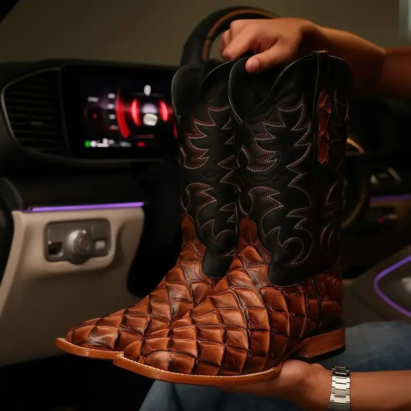 Men’s Western Leather Boots