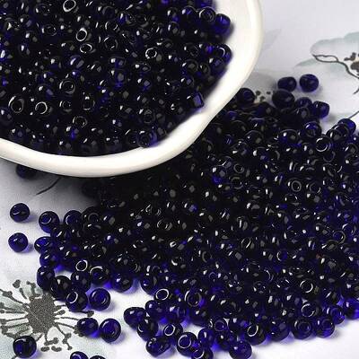 Transparent Colours Glass Seed Beads