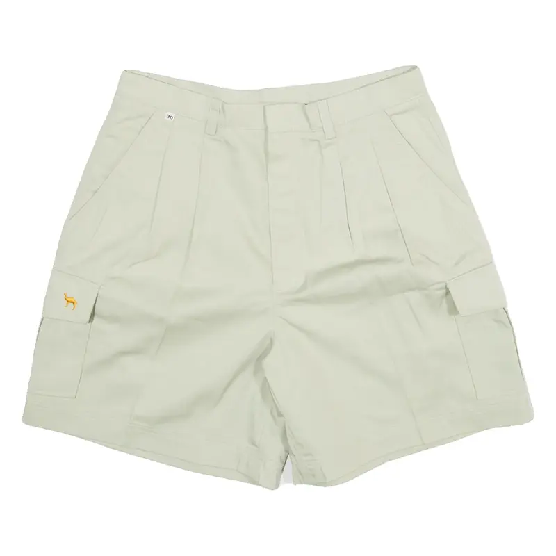 CAMEL COLLECTION Womens Chino Shorts Green M W30