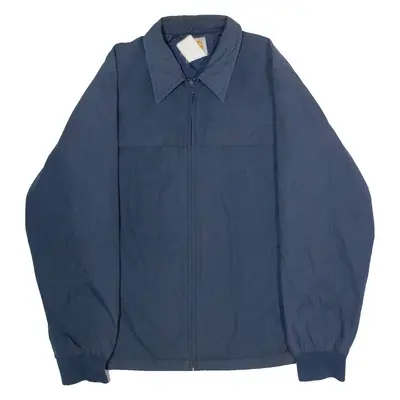 CARHARTT Mens Lined Jacket Blue L