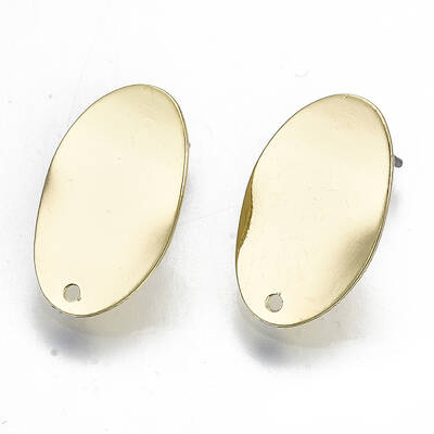 Rack Plating Iron Stud Earring Findings