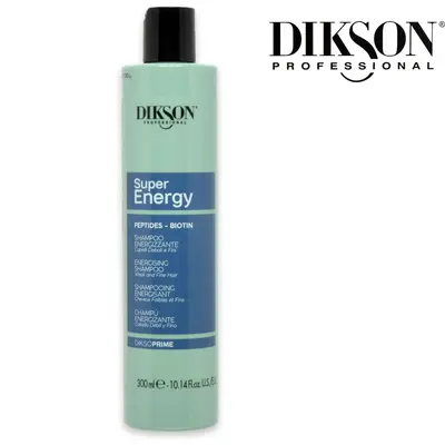 Dikson Prime Super Shampoo Energy Weak And Fine Hair 300 Ml