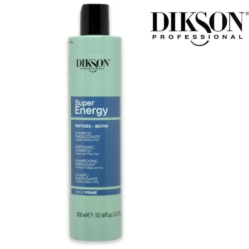 Dikson Prime Super Shampoo Energy Weak And Fine Hair 300 Ml