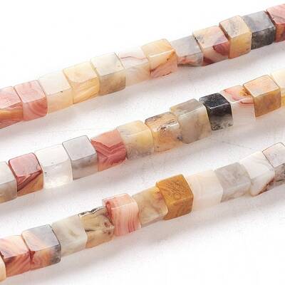 Natural Crazy Lace Agate Beads Strands