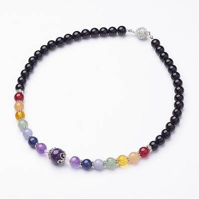 Natural Amethyst and Mixed Gemstone Beaded Necklaces