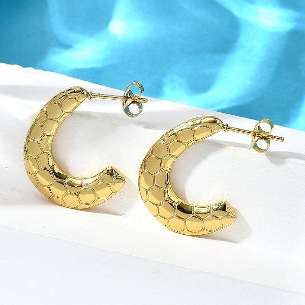 304 Stainless Steel Stud Earrings for Women