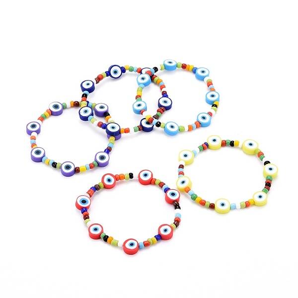 Evil Eye Stretch Bracelets