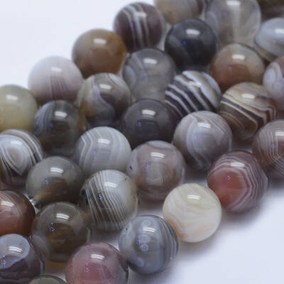 Natural Botswana Agate Beads Strands