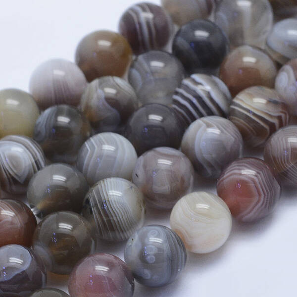 Natural Botswana Agate Beads Strands